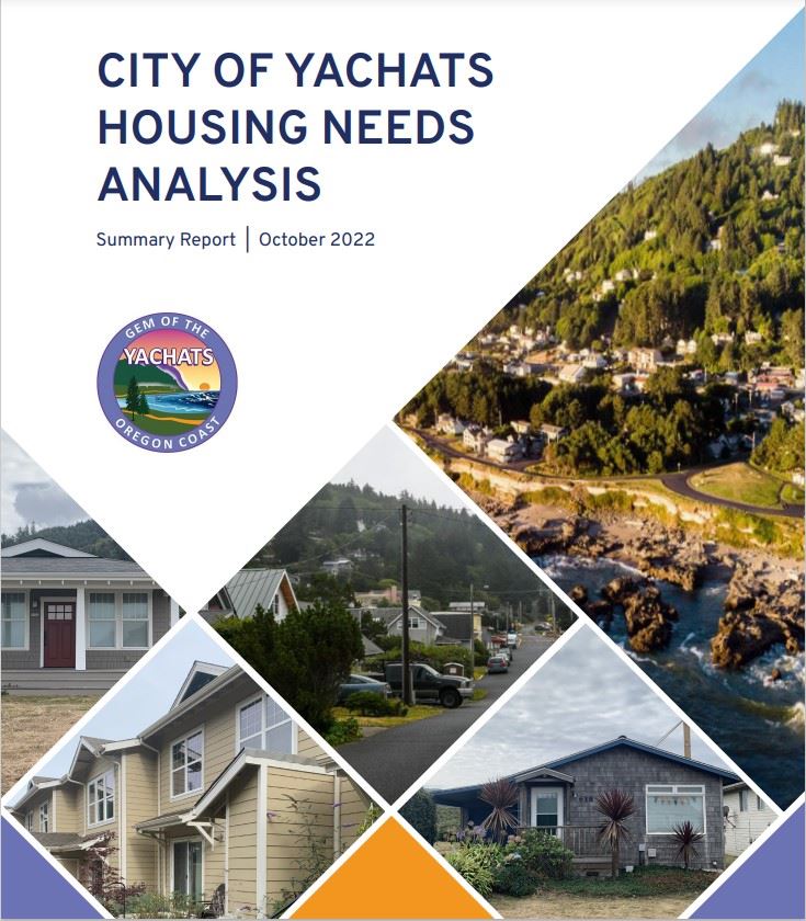 Housing Needs Analysis Yachats Cover Image