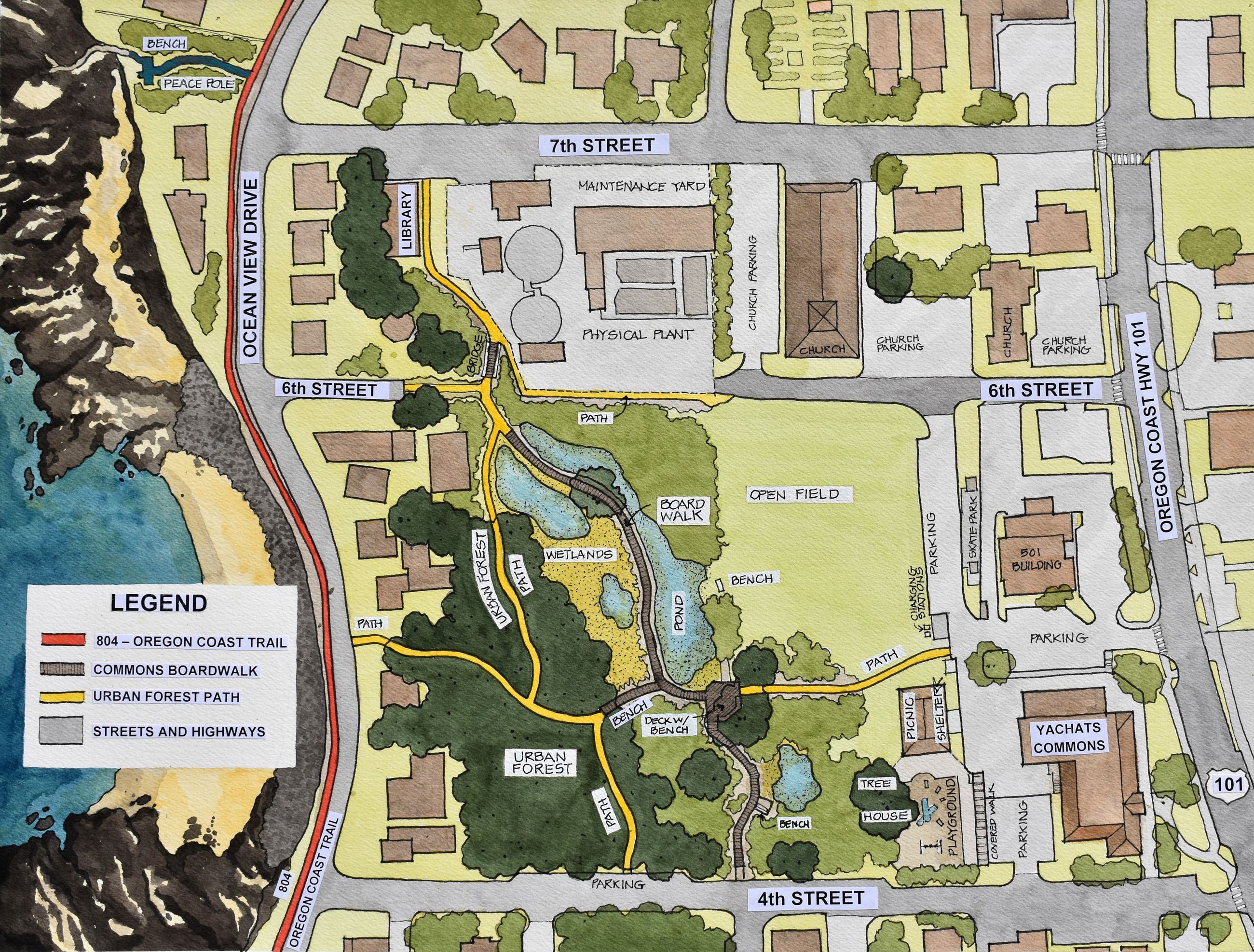Wetlands Park Map