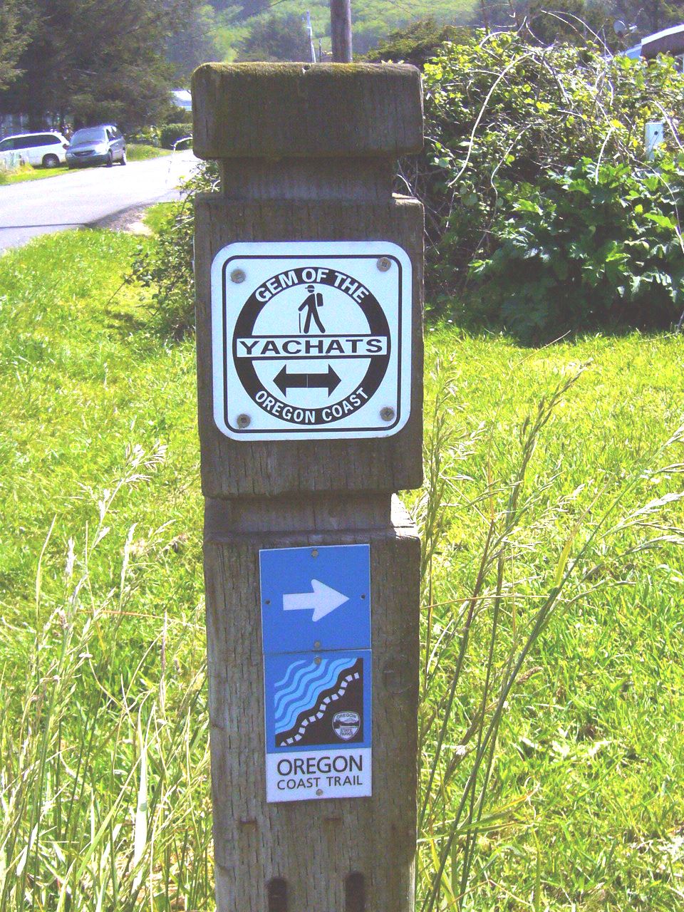 Trail Sign Marker